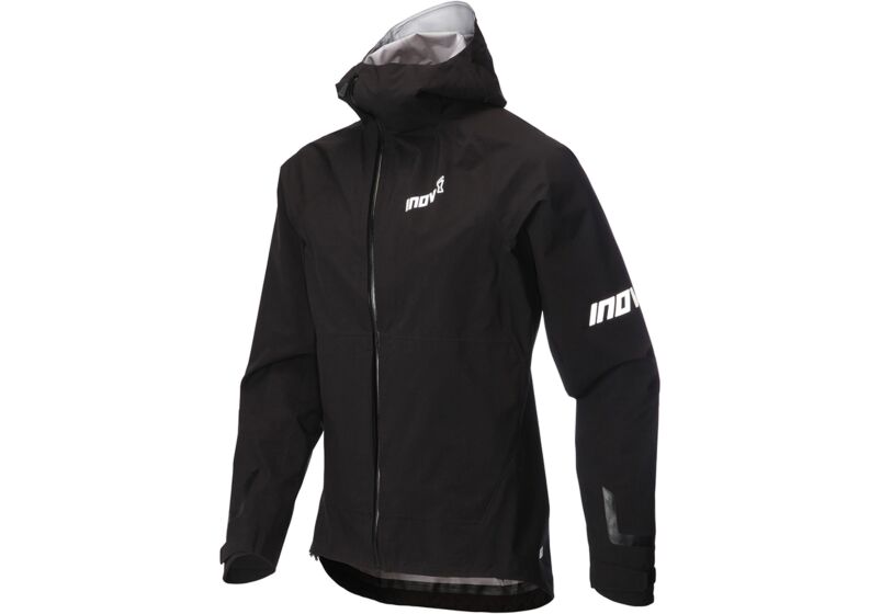 Inov-8 Protec-shell Waterproof Mens Running Jacket Black Philippines 35821RLJP